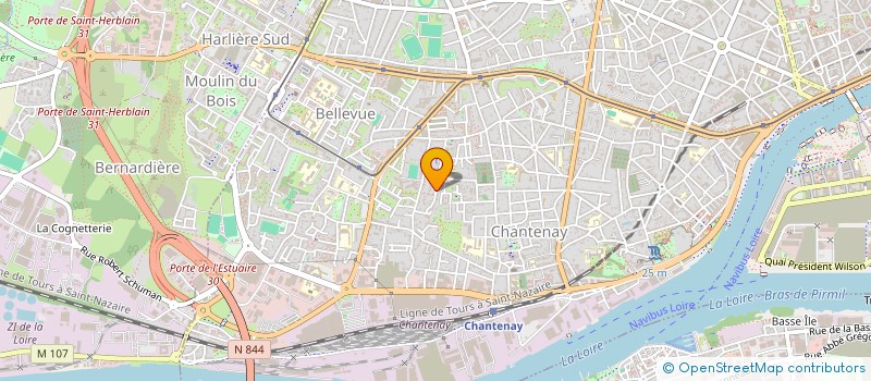 localisation de l'entreprise MONSIEUR SYLVAIN LE SCODAN à NANTES