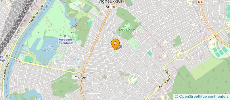 localisation de l'entreprise MONSIEUR SYLVAIN LEBAS à DRAVEIL