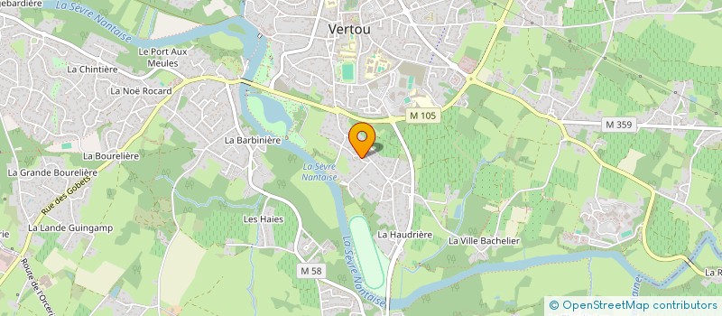 localisation de l'entreprise MONSIEUR SYLVAIN LEBAS à VERTOU