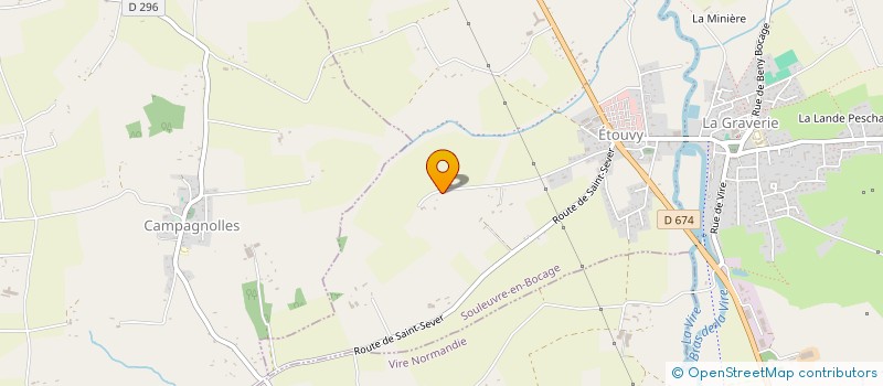 localisation de l'entreprise MONSIEUR SYLVAIN LEBELLANGER à SOULEUVRE EN BOCAGE