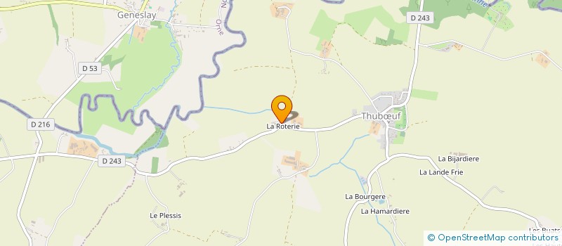 localisation de l'entreprise MONSIEUR SYLVAIN LEBLANC  THUBUF