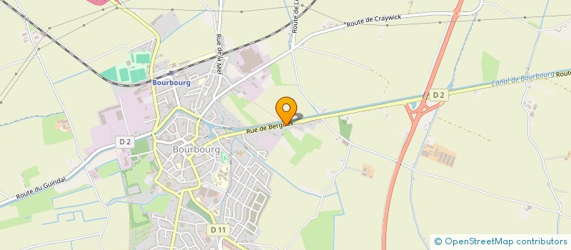 localisation de l'entreprise MONSIEUR SYLVAIN LEBLANC  BOURBOURG