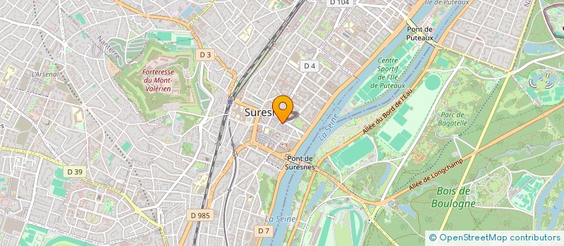 localisation de l'entreprise MONSIEUR SYLVAIN LECARPENTIER à SURESNES