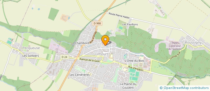 localisation de l'entreprise MONSIEUR SYLVAIN LECHAPT à LIMOURS