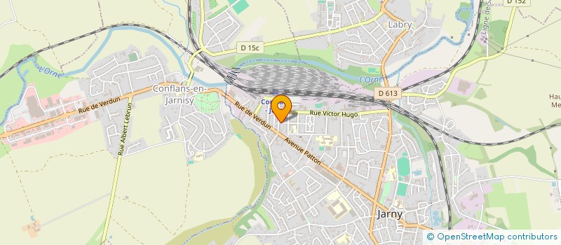 localisation de l'entreprise MONSIEUR SYLVAIN LECLERC  MOYEUVRE-GRANDE