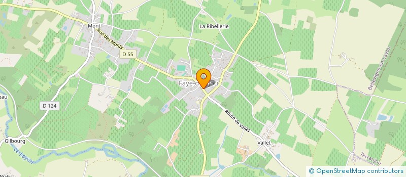 localisation de l'entreprise MONSIEUR SYLVAIN LECOMTE à BELLEVIGNE-EN-LAYON