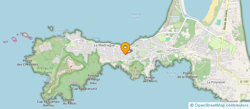 localisation de l'entreprise MONSIEUR SYLVAIN LECOMTE à HYERES