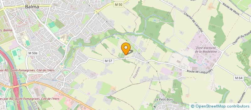 localisation de l'entreprise MONSIEUR SYLVAIN LEFEBVRE  FLOURENS