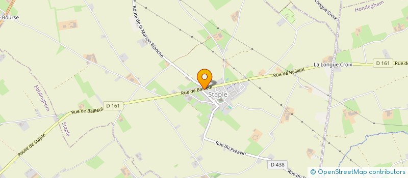 localisation de l'entreprise MONSIEUR SYLVAIN LEFEBVRE  STAPLE