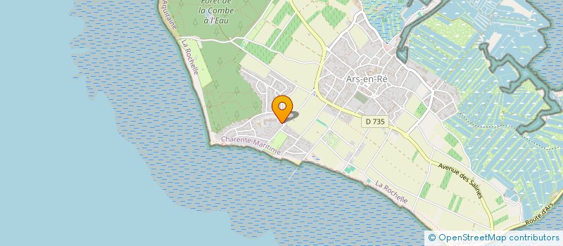 localisation de l'entreprise MONSIEUR SYLVAIN LEGAL  ARS-EN-RE