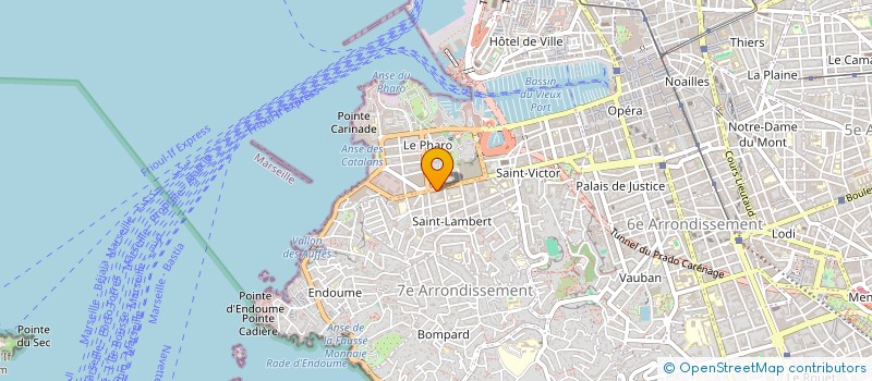 localisation de l'entreprise MONSIEUR SYLVAIN LEGRAS à MARSEILLE