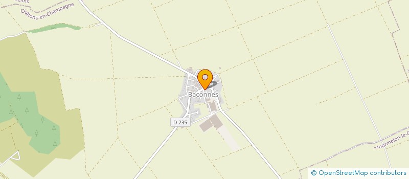 localisation de l'entreprise MONSIEUR SYLVAIN LEICHTENAUR  BACONNES