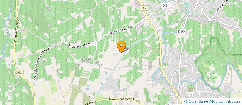 localisation de l'entreprise MONSIEUR SYLVAIN LEIDIER  BEAUMES-DE-VENISE