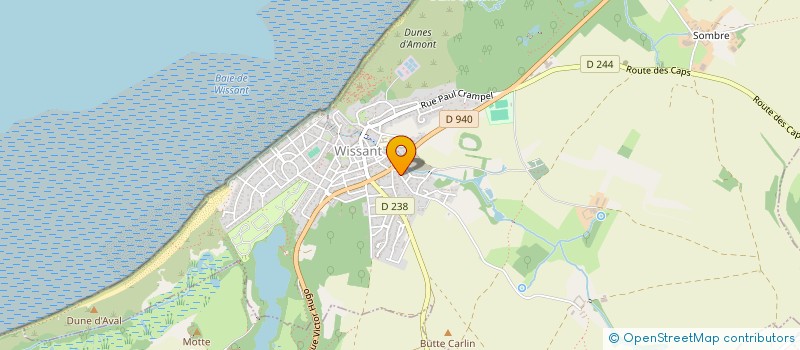 localisation de l'entreprise MONSIEUR SYLVAIN LEJOINT  WISSANT