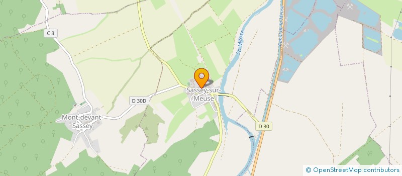 localisation de l'entreprise MONSIEUR SYLVAIN LEJOSNE à SASSEY-SUR-MEUSE