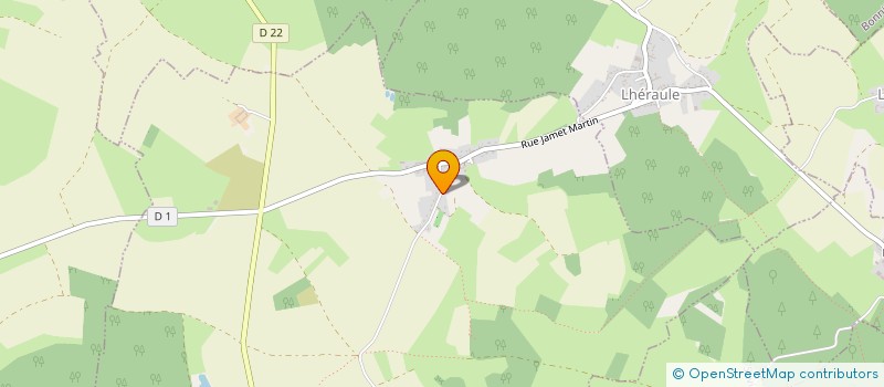 localisation de l'entreprise MONSIEUR SYLVAIN LEMOINE  HODENC-EN-BRAY