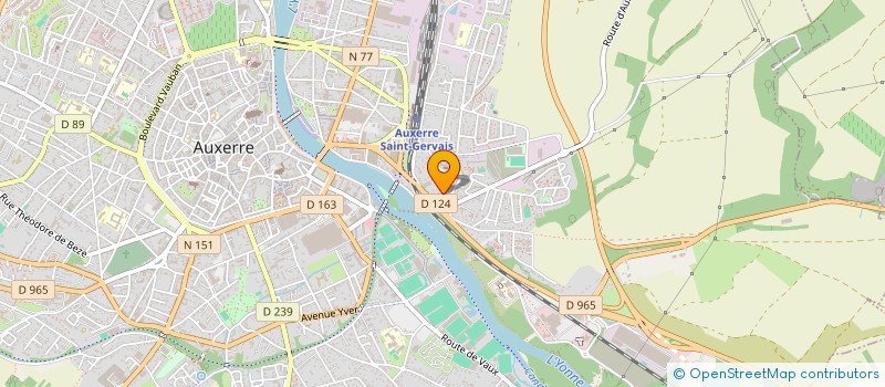localisation de l'entreprise MONSIEUR SYLVAIN LENAIL à AUXERRE