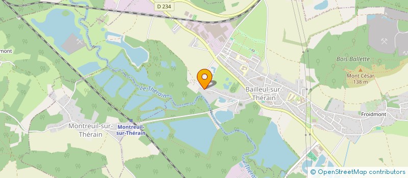 localisation de l'entreprise MONSIEUR SYLVAIN LENCA  BAILLEUL-SUR-THERAIN