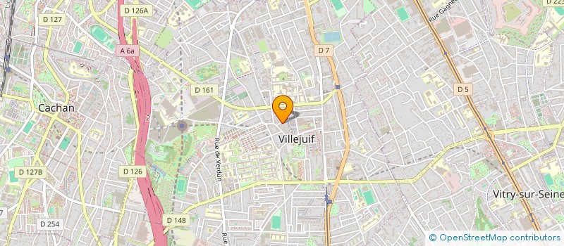 localisation de l'entreprise MONSIEUR SYLVAIN LENFLE  VILLEJUIF