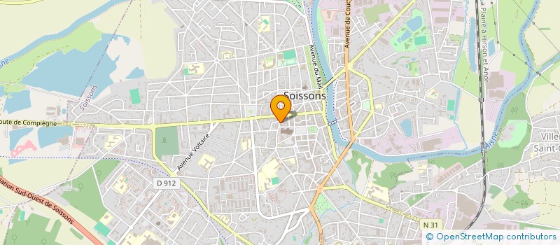 localisation de l'entreprise MONSIEUR SYLVAIN LENOIR  COUCY-LE-CHATEAU-AUFFRIQUE