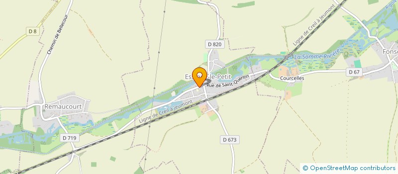 localisation de l'entreprise MONSIEUR SYLVAIN LENOIR  ESSIGNY-LE-PETIT