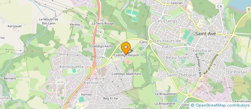 localisation de l'entreprise MONSIEUR SYLVAIN LEPINOIT  SAINT-AVE