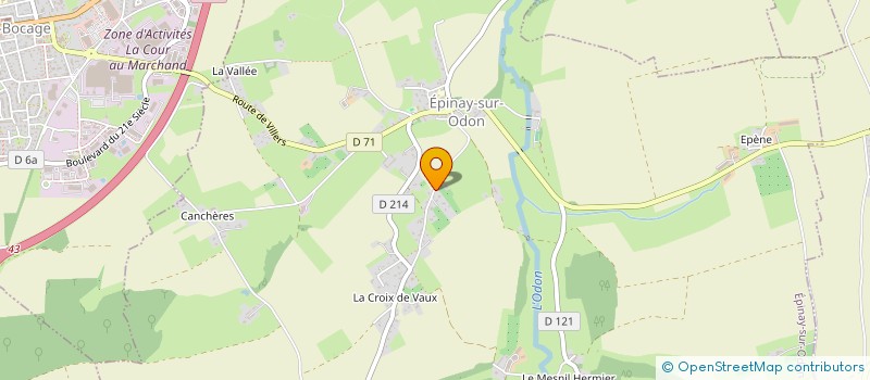 localisation de l'entreprise MONSIEUR SYLVAIN LEPOTIER  VILLERS-BOCAGE