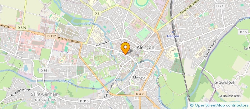 localisation de l'entreprise MONSIEUR SYLVAIN LEROY à ALENCON