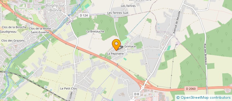 localisation de l'entreprise MONSIEUR SYLVAIN LESCAULT  CHECY