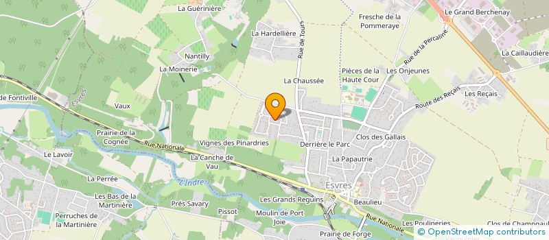 localisation de l'entreprise MONSIEUR SYLVAIN LESIOUR  SAINT-BRANCHS