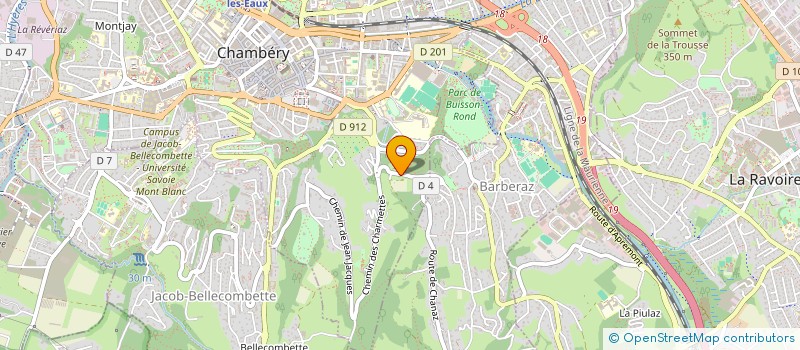 localisation de l'entreprise MONSIEUR SYLVAIN LETOFFE  CHAMBERY