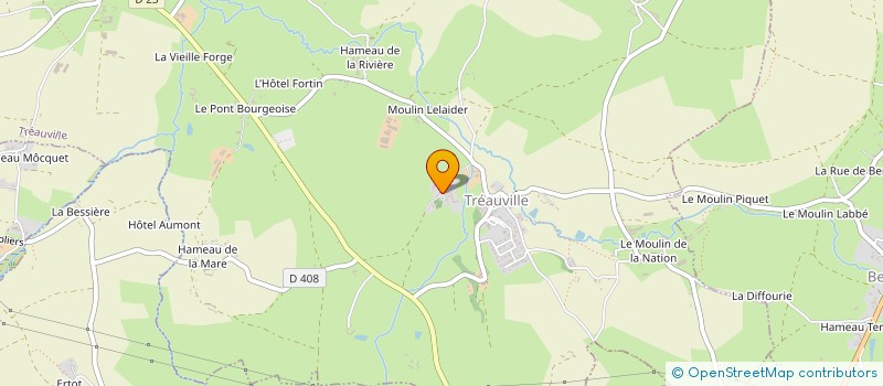 localisation de l'entreprise MONSIEUR SYLVAIN LEVALLOIS  TREAUVILLE