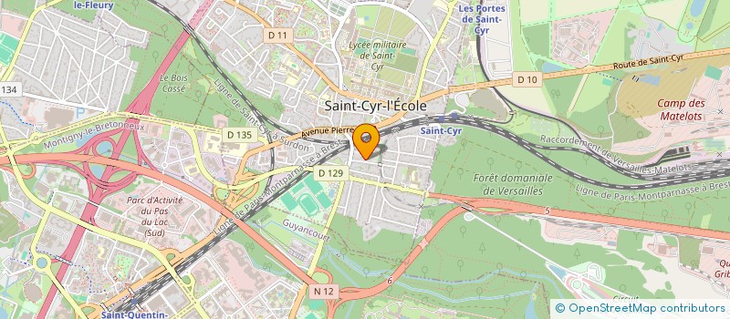 localisation de l'entreprise MONSIEUR SYLVAIN LEYMONERIE à SAINT-CYR-L'ECOLE