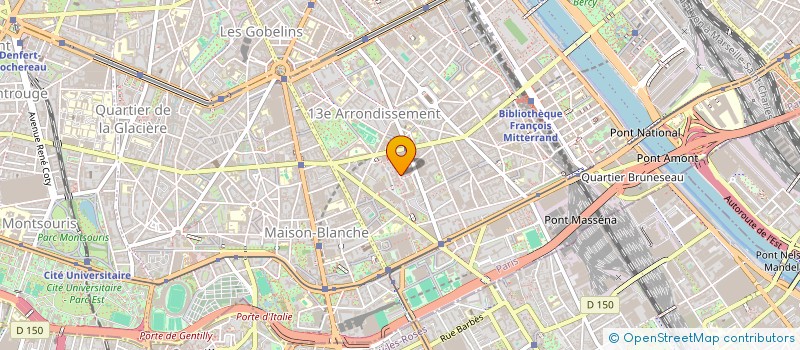 localisation de l'entreprise MONSIEUR SYLVAIN LEZIN  PARIS