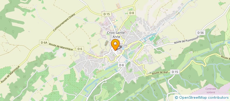 localisation de l'entreprise MONSIEUR SYLVAIN LIATARD  VALENSOLE