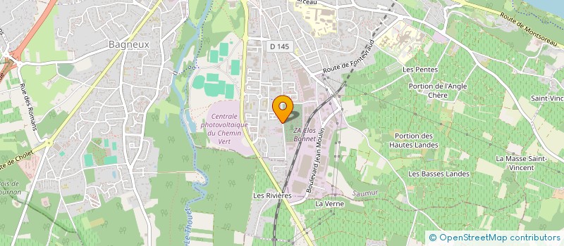 localisation de l'entreprise MONSIEUR SYLVAIN LIDOVE  SAUMUR