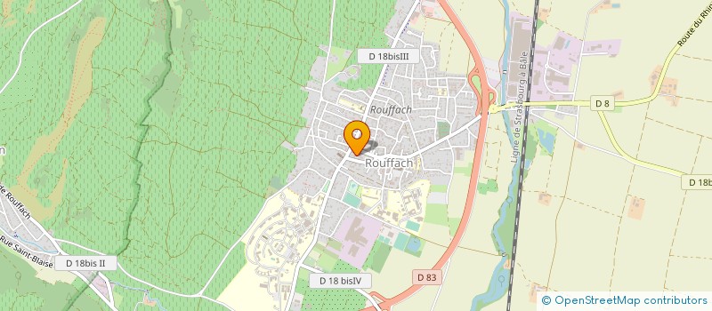 localisation de l'entreprise MONSIEUR SYLVAIN LISSE  ROUFFACH