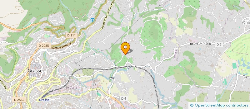 localisation de l'entreprise MONSIEUR SYLVAIN LOBE  GRASSE