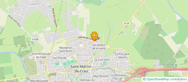 localisation de l'entreprise MONSIEUR SYLVAIN LOHOU à SAINT-MARTIN-DE-CRAU