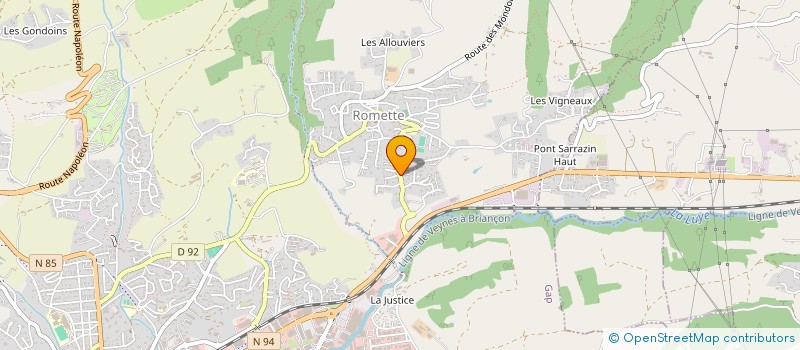 localisation de l'entreprise MONSIEUR SYLVAIN LOMBARD  GAP