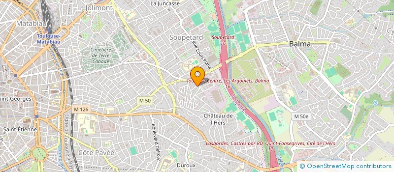 localisation de l'entreprise MONSIEUR SYLVAIN LOMBRAIL à TOULOUSE