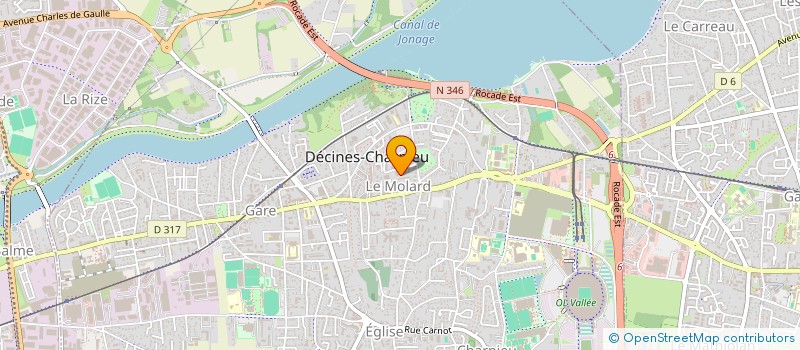 localisation de l'entreprise MONSIEUR SYLVAIN LOPEZ  DECINES-CHARPIEU