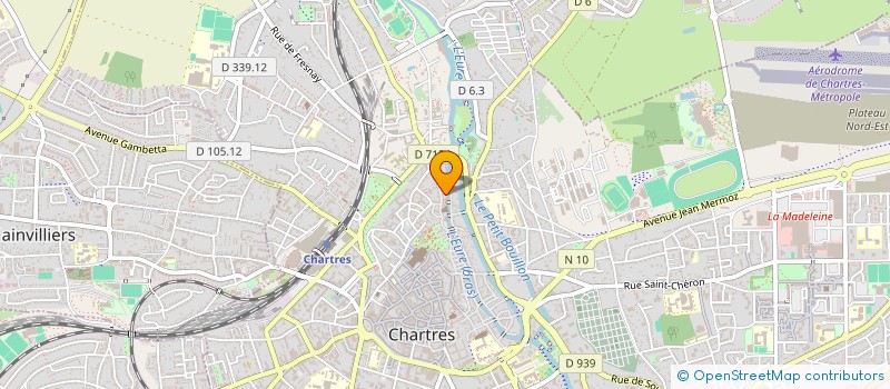 localisation de l'entreprise MONSIEUR SYLVAIN LORENZINI à CHARTRES