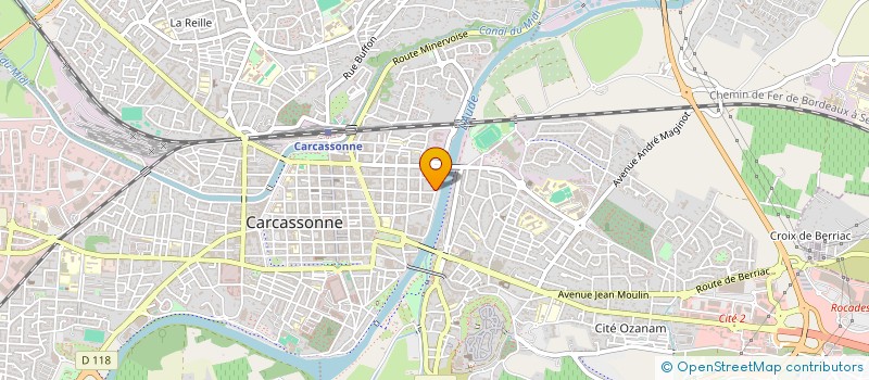 localisation de l'entreprise MONSIEUR SYLVAIN LOURENCO  CARCASSONNE