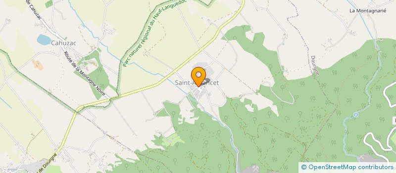 localisation de l'entreprise MONSIEUR SYLVAIN LOZANO  SAINT-AMANCET