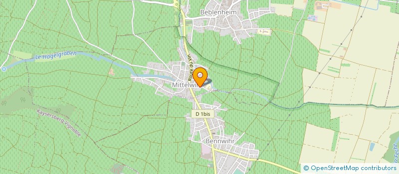 localisation de l'entreprise MONSIEUR SYLVAIN LUCAS à MITTELWIHR
