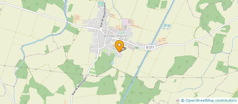 localisation de l'entreprise MONSIEUR SYLVAIN LUDWIG  BINDERNHEIM