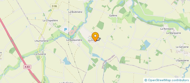 localisation de l'entreprise MONSIEUR SYLVAIN MABIT à MONTAIGU-VENDEE