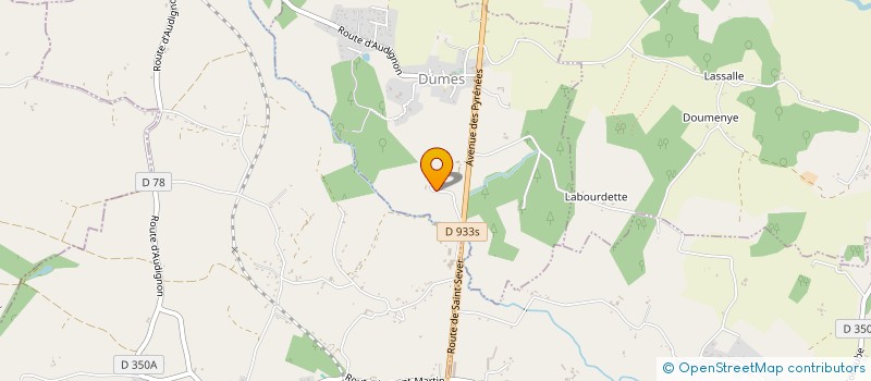 localisation de l'entreprise MONSIEUR SYLVAIN MACQUIGNEAU  DUMES