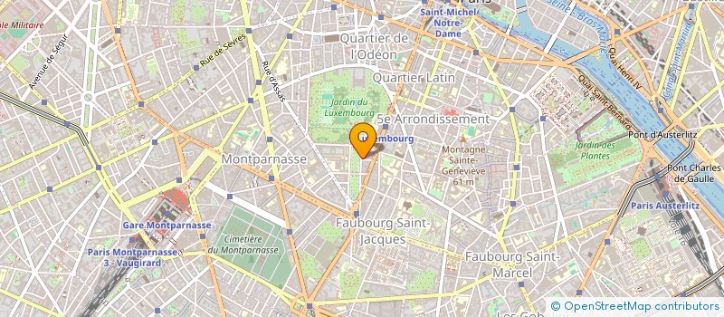 localisation de l'entreprise MONSIEUR SYLVAIN MACQUIN  PARIS